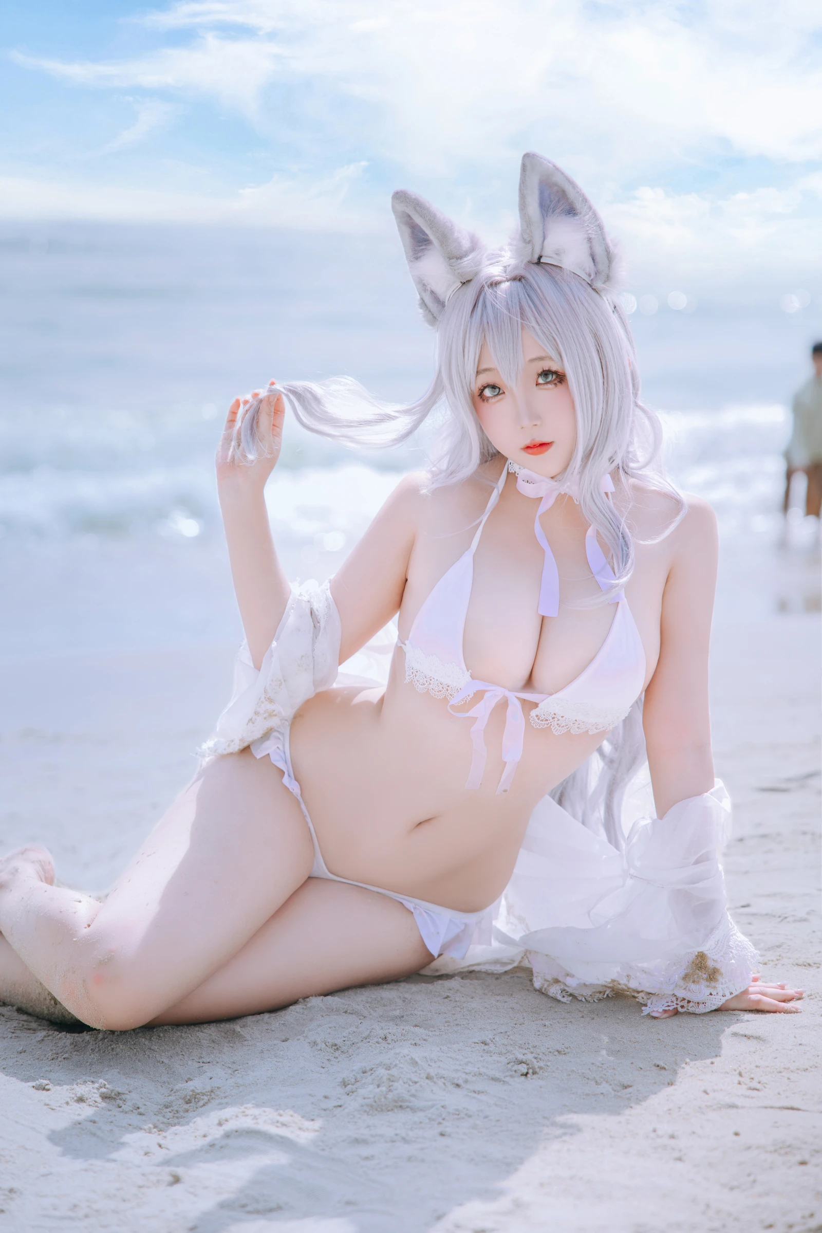 图片[3]-Cosplay日奈娇 信浓泳装 15P-COS世界